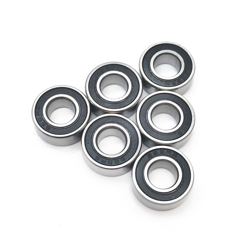 686RS Double Rubber Sealed Deep Groove Ball Bearings