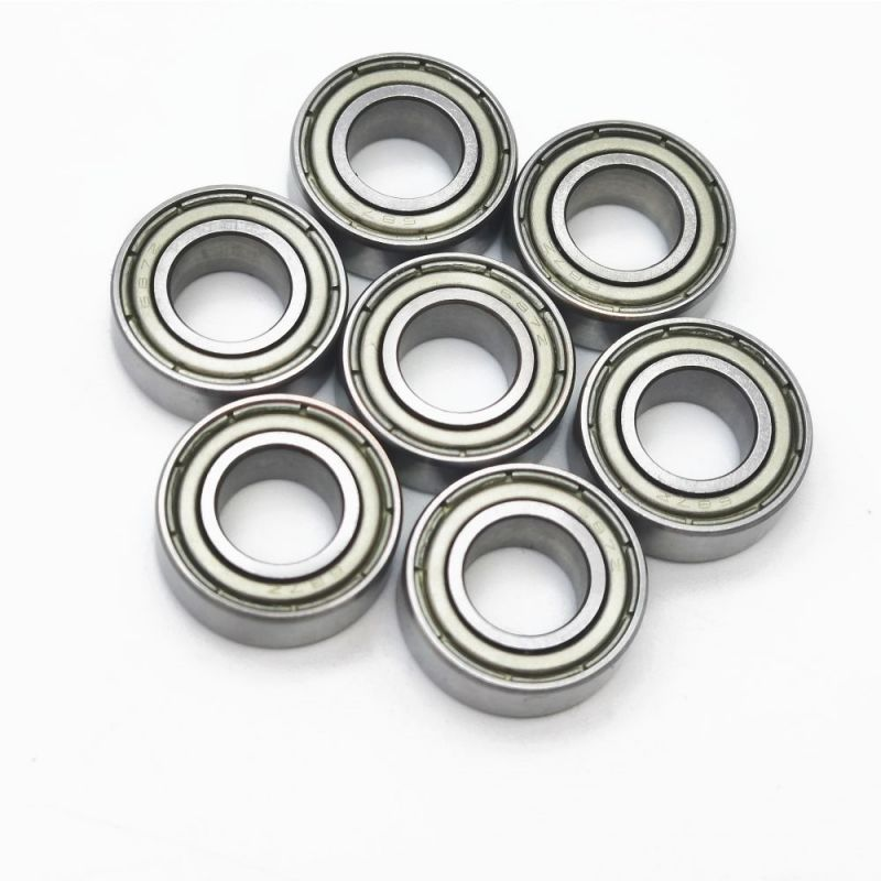 687Z Double Iron Sealed Deep Groove Ball Bearing