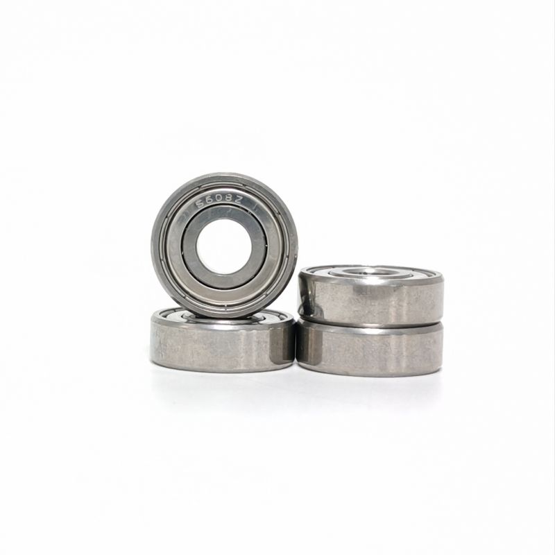 S608Z Stainless Steel Double Iron Sealed Deep Groove Ball Bearing