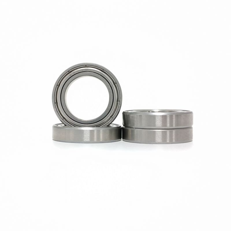 S6802Z Stainless Steel Double Iron Sealed Deep Groove Ball Bearing