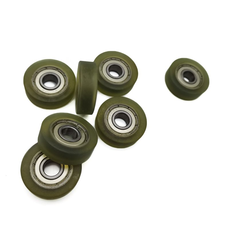 PU600036-11 6000ZZ Green Automobile Steering PU Deep Groove Ball Bearings